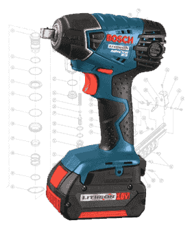 Bosch Impact Wrench Repair Parts